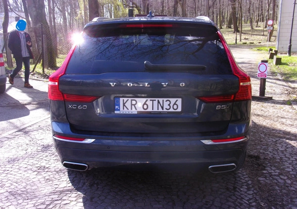 Volvo XC 60 cena 169530 przebieg: 83800, rok produkcji 2020 z Krzeszowice małe 56